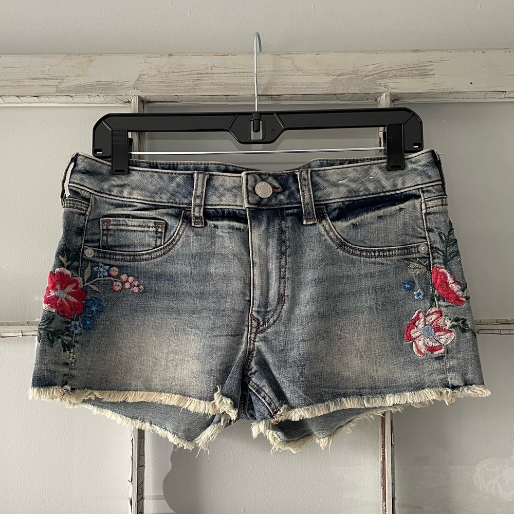 EXPRESS Embroidered Shorts